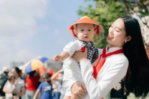 Á hậu duy nhất được đi trực thăng không quân trong đại lễ 30/4 là ai?