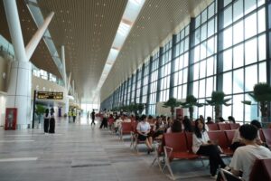 Sự cố rò rỉ nước tại nhà ga T3