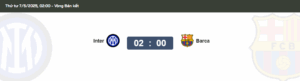 Inter Milan-Barca cân não cho tấm vé chung kết