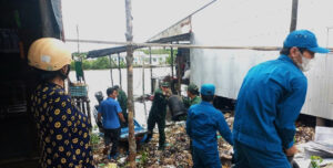 Cháy lớn ở cây xăng Cà Mau