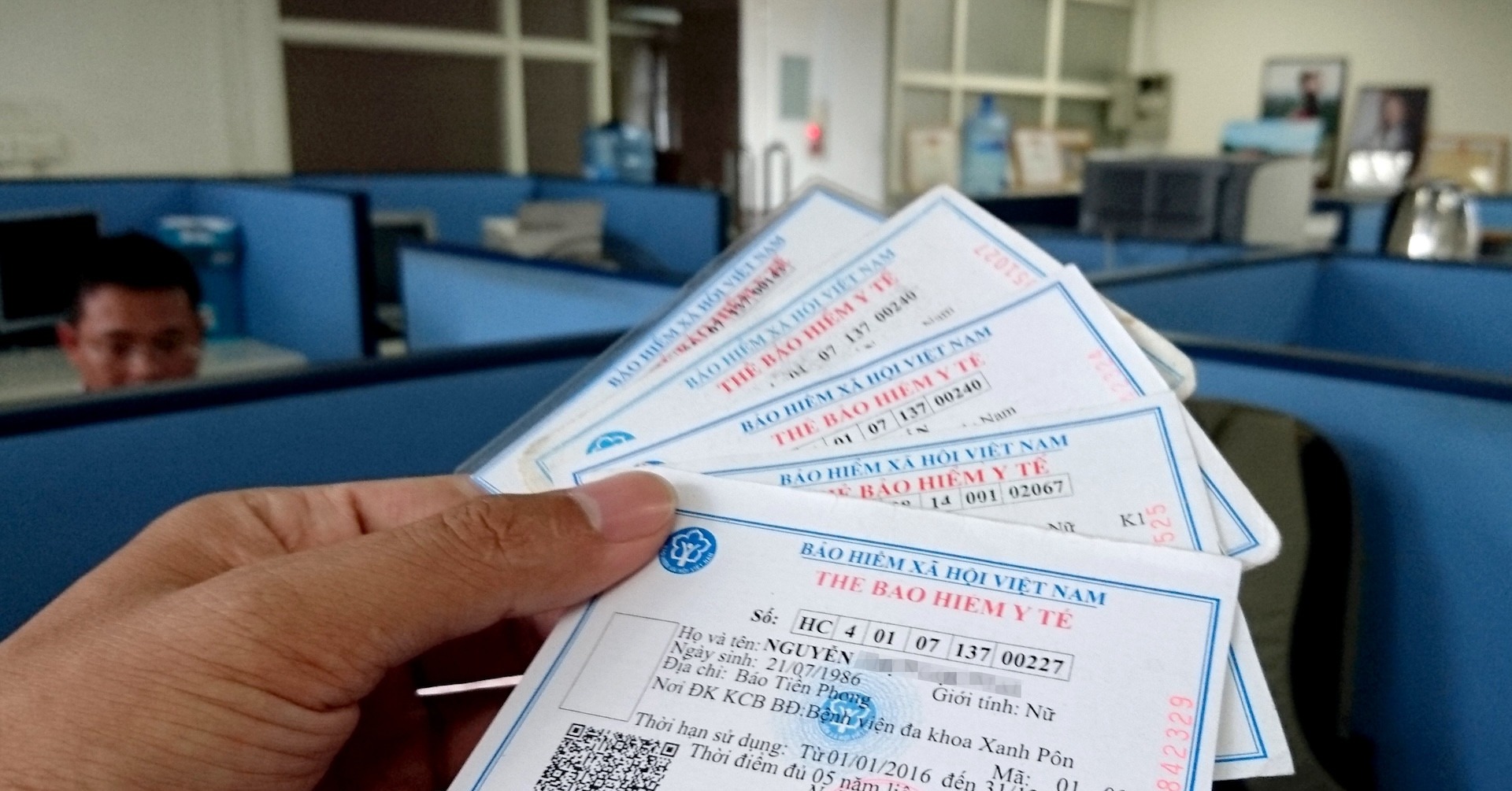 cấp thẻ BHYT miễn phí