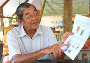 Cha đẻ gạo ngon nhất thế giới làm nông nghiệp kiểu xưa - Ông Hồ Quang Cua 