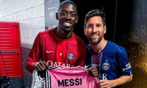 Dembele tôn Messi là vĩ đại nhất trong lịch sử