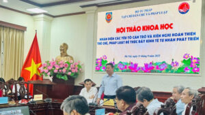 Hoàn thiện thể chế, pháp luật để thúc đẩy kinh tế tư nhân phát triển bền vững