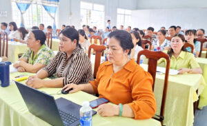 Các địa phương ở An Giang tổ chức học tập, quán triệt Nghị quyết Đại hội Đảng bộ các cấp