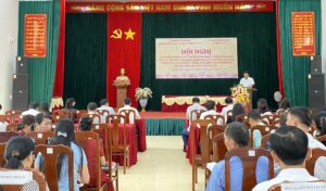 Xã Phúc Lộc triển khai mô hình hỗ trợ lưu động trong công tác đăng ký đất đai